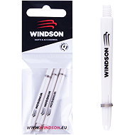 WINDSON Shaft nylon Long, 48 mm, white, 9 pcs - Dart Shafts