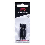 WINDSON Shaft nylon Short, 36mm, black, 9 pcs - Dart Shafts