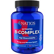 NATIOS Activated B-Complex, Active forms of B vitamins, 100 vegan capsules - B Complex