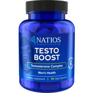 NATIOS TestoBoost, Complex of 11 ingredients, 90 vegan capsules - Dietary Supplement