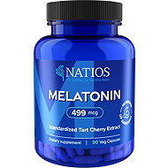 NATIOS Melatonin 499 mcg 90 veganských kapslí - Melatonin