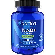 NATIOS NAD+ RiaGev 750 mg 90 veganských kapslí - Dietary Supplement