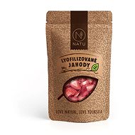 NATU Lyophilised strawberry slices 20 g - Freeze-Dried Fruit