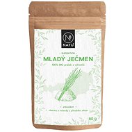 NATU Young Barley Organic Powder 80 g - Dietary Supplement