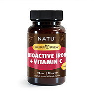 NATU Garden Fusion Bioaktivní železo 20 mg s vitaminem C a piperinem 90 kapslí - Dietary Supplement