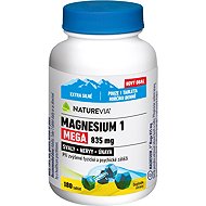 NatureVia Magnesium 1 Mega 835 mg, 180 tablets - Magnesium