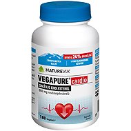 NatureVia Vegapure Cardio 800mg 180 Capsules - Dietary Supplement