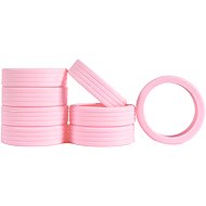 Bertoo Protective silicone sleeves for double trunk wheels - 8 pieces pink - Case