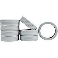 Bertoo Protective silicone sleeves for double trunk wheels - 8 pieces grey - Case