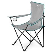NC3044 grey folding chair Nils Camp - Camping Armchair