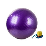 Verk Gymnastics ball with pump 75 cm purple - Gym Ball