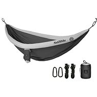 Naturehike hammock DC-C09 for 2 persons with inflatable edges 850g dark grey - Hammock