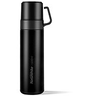 Naturehike thermos 3in1 600ml 360g black - Thermos