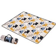Naturehike medium picnic blanket M 170×200cm 888g - pattern dogs - Picnic Blanket