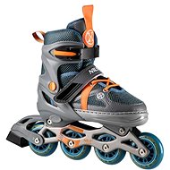 NILS EXTREME NJ1828A grey-orange sizing S (31-34) - Roller Skates