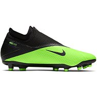 Nike Phantom Vision 2 Academy MG, Black/Green, EU 44/280mm - Football Boots