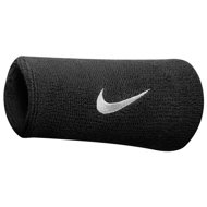 Nike Swoosh Doublewide Wristbands black/white - Wristband