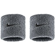 Nike Swoosh Classic Wrist Wraps Grey/Black 2 pcs - Wristband