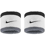 Nike Swoosh Classic Wrist Wraps White/Grey 2 pcs - Wristband