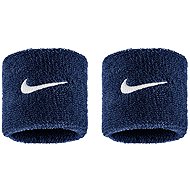 Nike Swoosh Classic Wrist Wraps Dark Blue/White 2 pcs - Wristband
