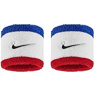 Nike Swoosh Wristbands blue/white/red - Wristband