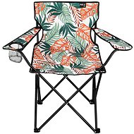 NILS CAMP Folding chair NC1625 - leaves - Camping Armchair