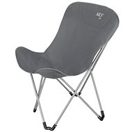 NILS CAMP NC3051 folding armchair grey - Camping Armchair