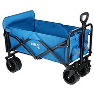 NILS CAMP NC1608 camper trolley blue - Collapsible Cart