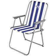 NILS Camp NC3503 blue/white - Camping Armchair