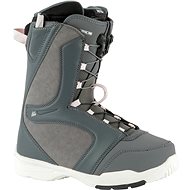 Nitro Flora TLS, Charcoal-White-Rose, size 41.33 EU/270mm - Snowboard Boots