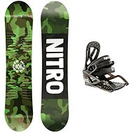 Nitro Ripper Kids, size 96cm + Nitro Charger Micro, Black, size XS - Snowboard Set