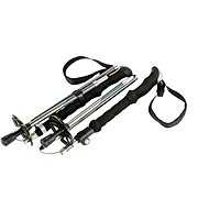 Nitro 4 PCS Alu Splitboard Poles black-grey-green, 110-135 - Ski Touring Poles