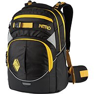 Nitro Superhero Golden Black - School Backpack