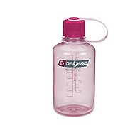 Nalgene Narrow Mouth Clear Pink 500ml - Drinking Bottle