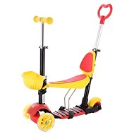 NILS FUN HLB07 4V1 žlutočervená  - Children's Scooter