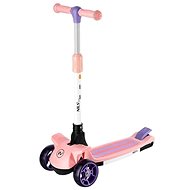 NILS FUN HLB10 růžová LED - Children's Scooter