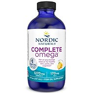 Nordic Naturals Complete Omega 1270 mg, lemon, 237 ml - Omega 3