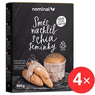 Nominal BLP Bread mix with chia seeds 4 x 500 g - Flour