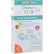 Norsan Omega-3 Fisk 45 chewable candies - Omega 3