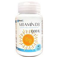 Novax Vitamin D3 1000 IU, 60 tablets - Vitamin D3