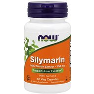 NOW Silymarin with Turmeric (Thistle Extract with Turmeric), 150 mg - Antioxidant