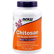 NOW Chitosan, 500 mg Plus chromium - Fat burner