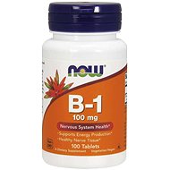 NOW FOODS Vitamin B-1, 100 mg, 100 tablets - Vitamin B
