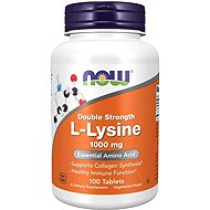 Now L-Lysine (L-Lysine), 1000 mg - Amino Acids