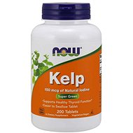 NOW Kelp, Natural Iodine, 150 ug, 200 tablets - Iodine