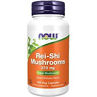 NOW Foods Rei-Shi mushrooms 270 mg, 100 veg capsules - Reishi