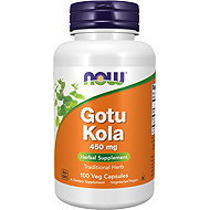 NOW FOODS Gotu Kola, 450 mg, 100 vegetable capsules - Dietary Supplement