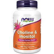 NOW FOODS Choline & Inositol, 100 vegetable capsules - Dietary Supplement