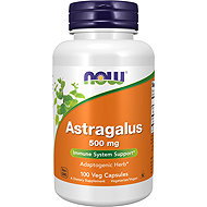 NOW FOODS Astragalus, 500 mg, 100 vegetable capsules - Antioxidant