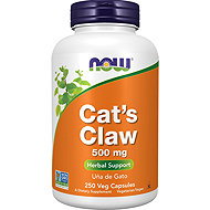 NOW FOODS Cat's Claw, 500 mg, 250 vegetable capsules - Dietary Supplement
